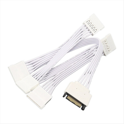 Computer 15 Pin SATA Power Extension Hard Drive Ca