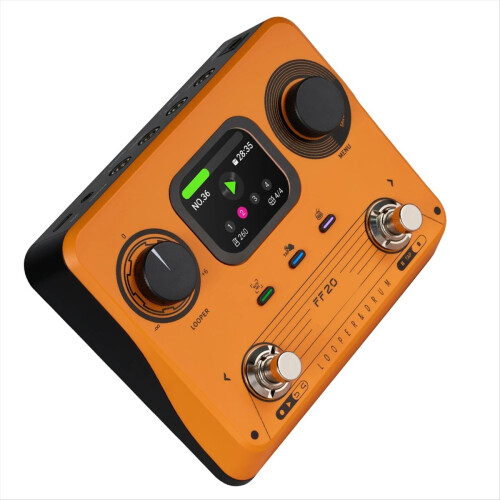 FF20 Stereo Dual Footswitch Looper Drum Machine Pe 2