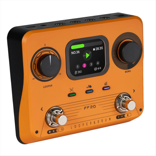 FF20 Stereo Dual Footswitch Looper Drum Machine Pe 1