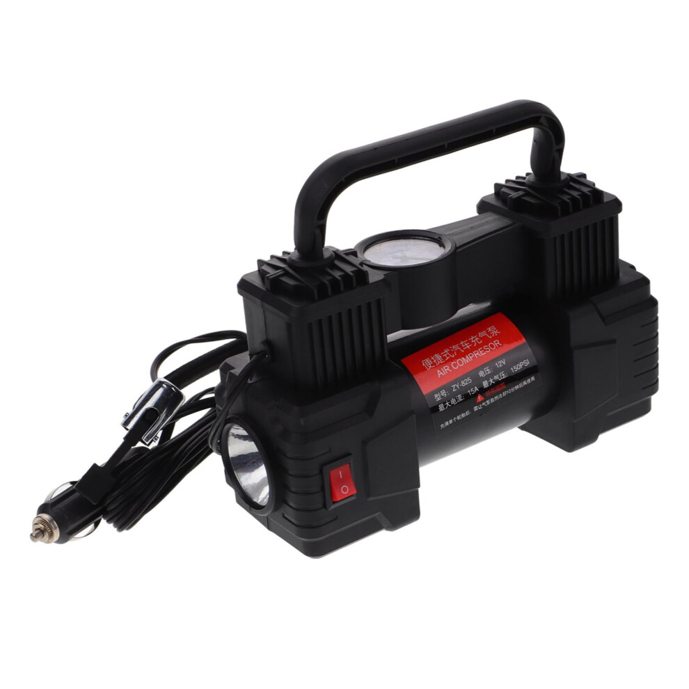 Portable Car Air Pump Electric Tire Inflator Compact Lightweight For Cars Bikes Balls Inflatables 9382693148940
