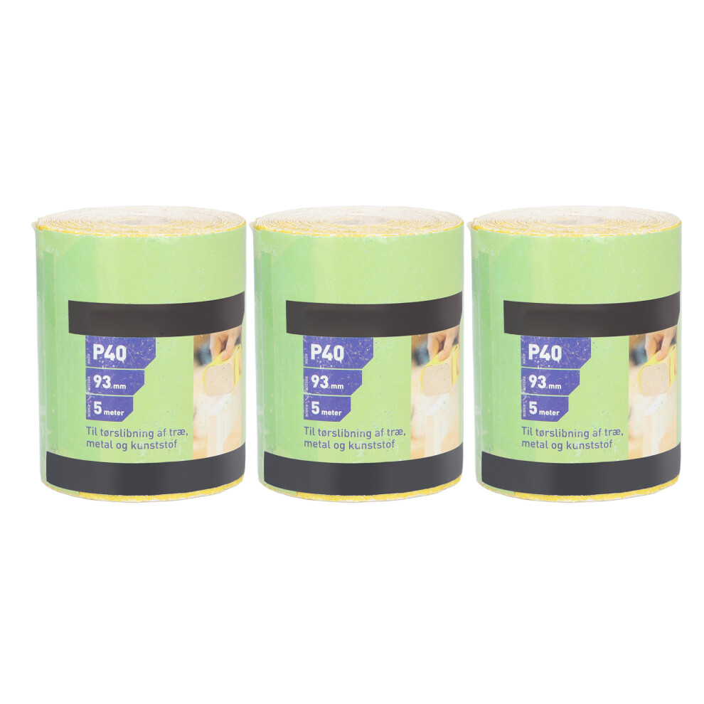 Polishing Tool For Furniture Refinishing, Abrasive Sheet With 40 Grit Sandpaper Roll, Even Surface Smoothing For Woodworkers, High Durability Ceramic 9175034330520