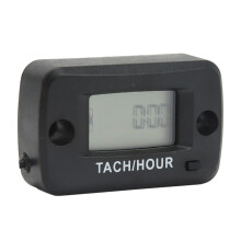 Digitaler LCD-Tach- und Stundenmesser IP68 wasserdicht, 30.000 U / min für Motorrad ATV