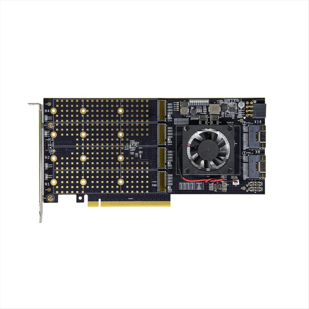 Pcie 3.0 To M.2 Nvme Expansion Card 2-Port Slimsas 4853077531504