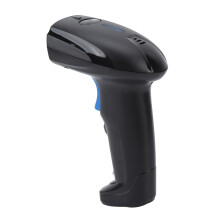 Wireless Handheld Barcode Scanner 2.4GHz, 1800mAh Battery, Wired & Plug-and-Play