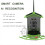 Bird Feeder Camera 4MP 2K HD Video Capture WiFi So 6