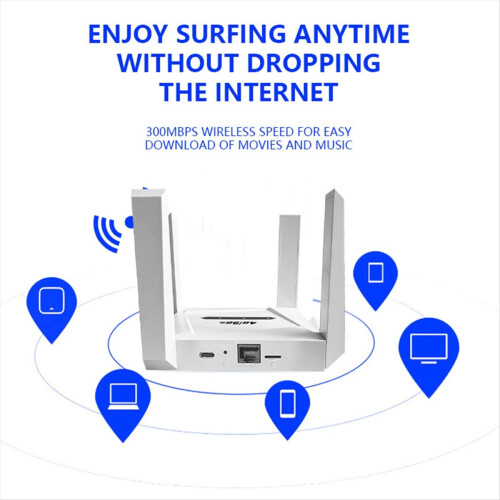 4G 5G Cpe WiFi 6 Repeater 300MBPS Wireless Extende 2