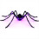Halloween Giant Light Up Spider Decorations Hairy 1
