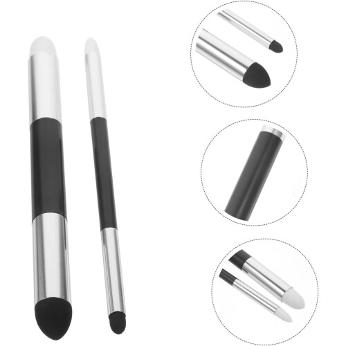 4pcs Blending Stumps for Artists with Ergonomic Grip Sketching Tools and Soft Sponge Wipers 2