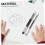 4pcs Blending Stumps for Artists with Ergonomic Grip Sketching Tools and Soft Sponge Wipers 2