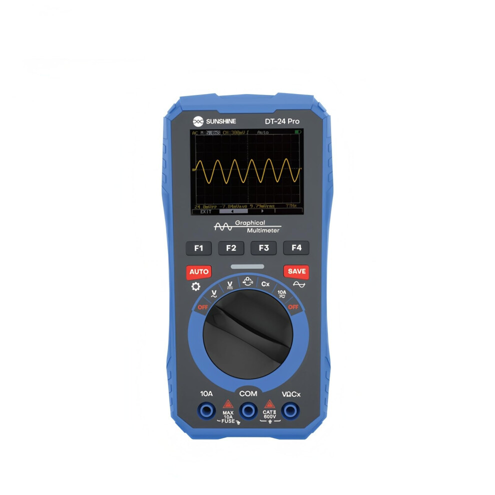 Dt24 Pro 2In1 Oscilloscope Multimeter Onekey Waveform Capture Data Storage And Display 9189345554964