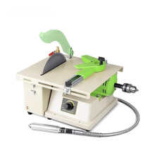 Mini Table Grinder for Jade and Wood Carving, Power Multifunctional Bench Grinder