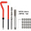Car Drill Bit Tool Metric Thread  Insert Kit Helical Coil Car  Tool Coarse Crowbar Screw Tooth  Kit 2