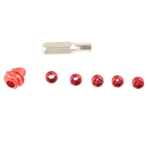 Compoundbogen-Augenloch-Set mit Abdeckung, 37/45, Aluminiumlegierung 1
