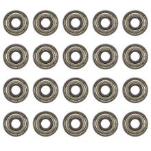 606Z 6 X 17 X 6mm Metal Miniature Deep Bearings 20 Pcs