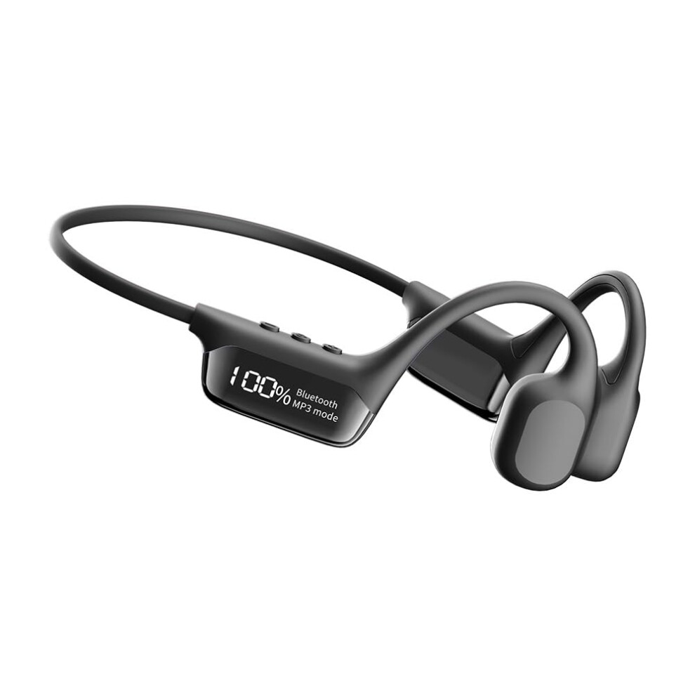Bone Conduction Headphones Openear Design Black 9199774011648
