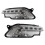 1Pair Front Bumper LED Daytime Running Light for  W212 E350 E550 E63 2010-2016 A2128200756 A2128200856 Fog Lamp 1