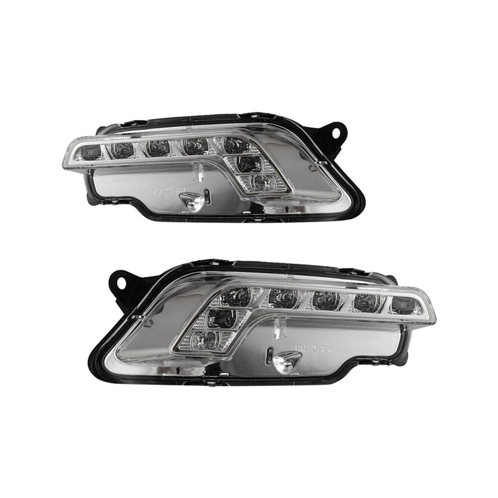 1Pair Front Bumper Led Daytime Running For W212 E350 E550 E63 2010-2016 A2128200756 A2128200856 Fog Lamp Light 6033274649112