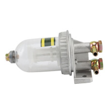 3X CA141 Groffilter Brandstof Waterafscheiding Neerslagbeker met Afvoer Retrofit Brandstoffilter met 10 mm Connector