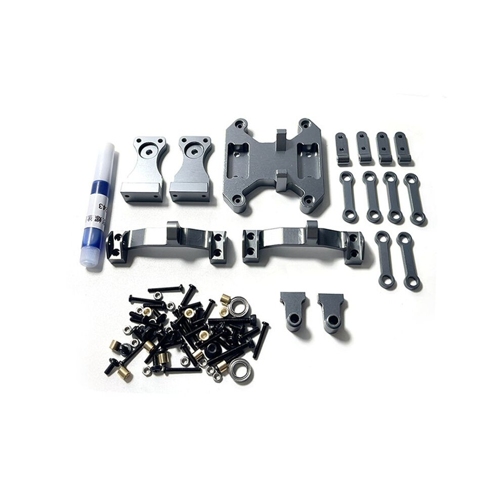 Metal Balance Chassis Board Seesaw Kit For Wpl B16 B36 1/16 6X6 6Wd Rc Car Upgrade Parts Modified Accessories,Titanium 6032065313782