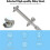 Adjustable Watch Back Remover Tool, Wrench Type Watch Case Back Opener Remover Watchmaker for Battery Replacement B 5