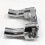 3-1/2 Inch Pullback Handlebar Risers & Top Clamp Kit for  Dyna Softail Fat Boy 2