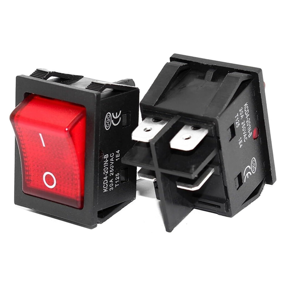 Transfer Switch Rocker Switch Onoff T85 4Pin With 30A/250V 16A/250V 3380V(220V) Light 9382693288042