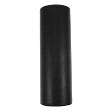 Semi Cylindrical Yoga Massage Roller Black For Muscle Back And Leg Relief Foam Shaft Circulation Boost Coordination