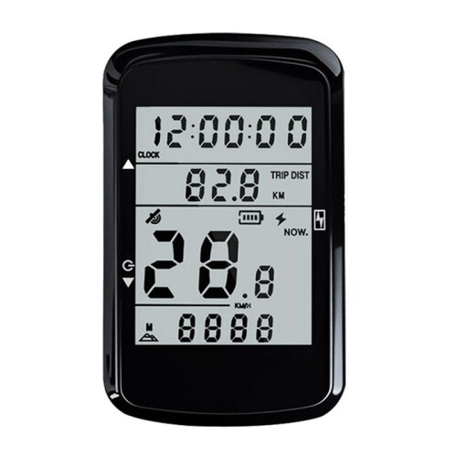 Draadloze Fietscomputer met Touchscreen, Fietscomputer, Mountainbike, Snelheidsmeter, Fietsaccessoires