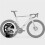 ENLEE Bicycle Disc Protective Cover, Neoprene Protective Covers for Disc Brakes, Skull Model (1pc) 6