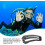 Webbing Strap Keeper Webbing Connecting Clip 2Pack Belt Retainers Lightweight SlipOn Strap End Clips Black Medium 2