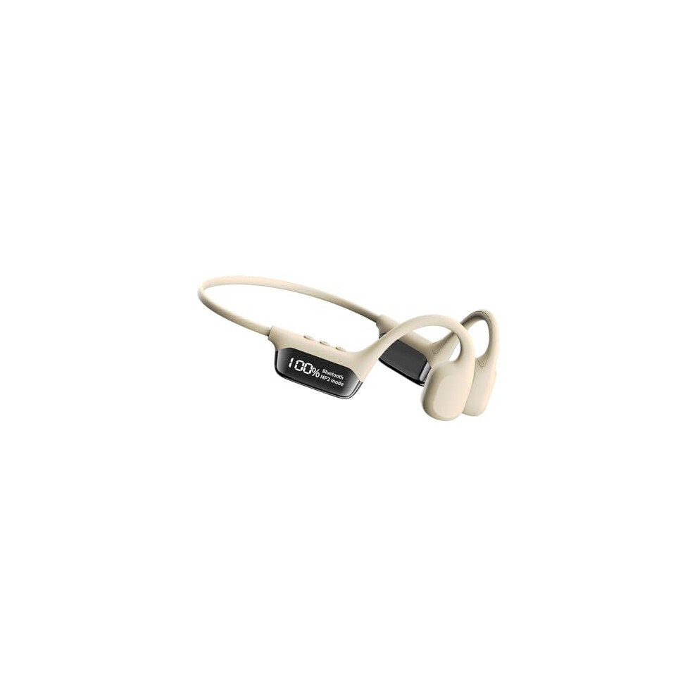 V2 Waterproof Bone Conduction Headphones For Swimming White