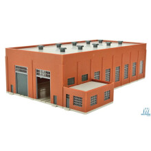 Walthers Cornerstone Two Stall 130' Brick Diesel House Building Kit N Gauge WH933-3266