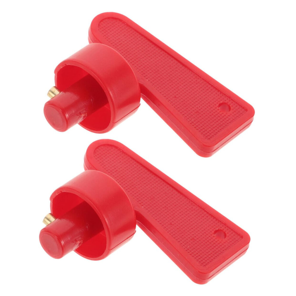 2Pcs Battery Disconnect Switch With Keys For Car Boat Rv Truck, Quick Power Cutoff, Heavy Duty 9199774012744