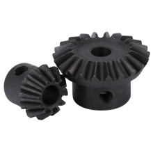 Honey Extractor Gear Beekeeping Accessory 2pcs Black Steel for Beekeeper Tool