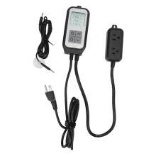 Temperaturregulator med sensorsonde, næringsstofbevarelse, tygning, saftpresser, fermenteringstemperatur, krybdyrtanke, ideel spiring