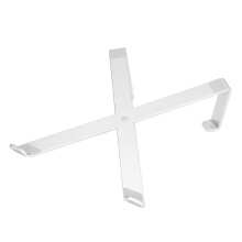 Køling, bærbar stativ, aluminiumslegering, foldbar, ergonomisk stativ til MacBook Pro Air, HP Dell, nem opsætning, fast struktur, justerbar