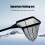 Aquarium Fish Net Portable Multifunctional Net With Comfortable Handle For Pool And Stream Cleaning 3