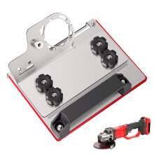 Adjustable Angle Grinder Stand for Precise 45 Tile Cutting and Chamfering with Stable Holder