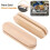 Baking Pan Handle Wood Anti-Scald Handle Outdoor BBQ Tool 2