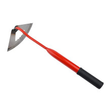 Steel Hardened Hoe Handheld Weeding Rake 17cm For Vegetable Gardens Trenching