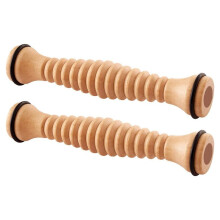 Wooden Foot Roller, Foot Massager for Plantar Fasciitis, for Stress Relief Support and Relaxation Through Roller