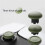 Analog Joysticks for Controller 10-in-1 Thumb Stick 4 Metal Rear Paddle Trigger Button Replacements for PS5  C 4