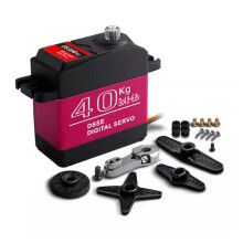 Wasserdichtes Servo, 40 Kg, Digitales Servo mit Hohem Drehmoment und Metallgetriebe für 1:8/1:10/1:12 RC-Autoroboter, 270