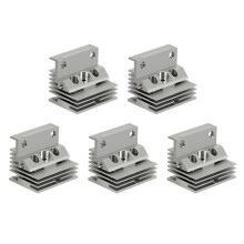 Für K1/K1 MAX Hot-End-Radiator-Kit, Metallradiator für 3D-Druckerzubehör, Radiator 5-Tlg