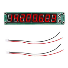 0,1 MHz-1200 MHz RF-Signaalfrequentieteller Cymometermetertester met LED-Scherm voor Radio, Rood Licht