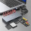 6-In-1 CFexpress Typ B-Kartenleser für CFexpress Typ B//TF/CF/XD/MS, USB 3.2 Gen 2 10 Gbit/S CFexpress-Adapterspeicher 6