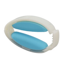 Coppia di clamp in silicone regolabile per incontinenza urinaria da uomo, 7,5 cm