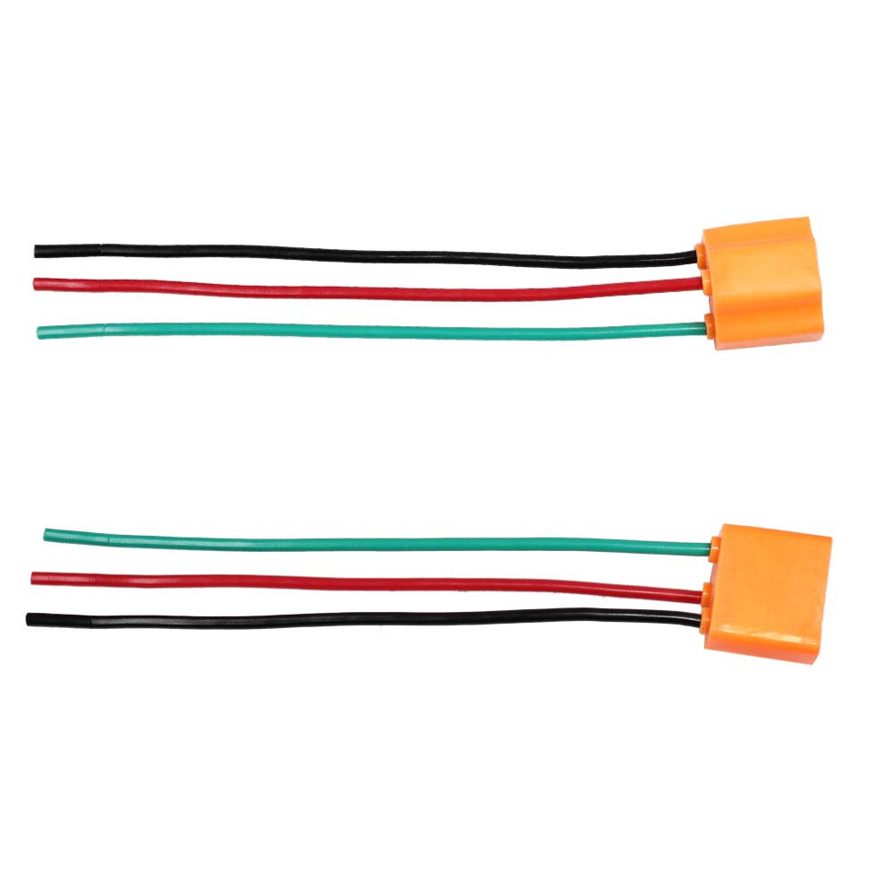 H4 Headlight Socket Ceramic Connector Heat Resistant Plug For 9003 Hb2 Bulb Wiring Harness 9382693153647