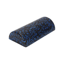 Back Roller HalfLength Foam Roller Density Foam, Back Recovery, Women Athletes, BlueBlack, Model B