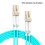 Fiber Optic Patch Cord 10Gbps LowLoss Jumper Cable SFP+ Compatible for Speed Internet 4